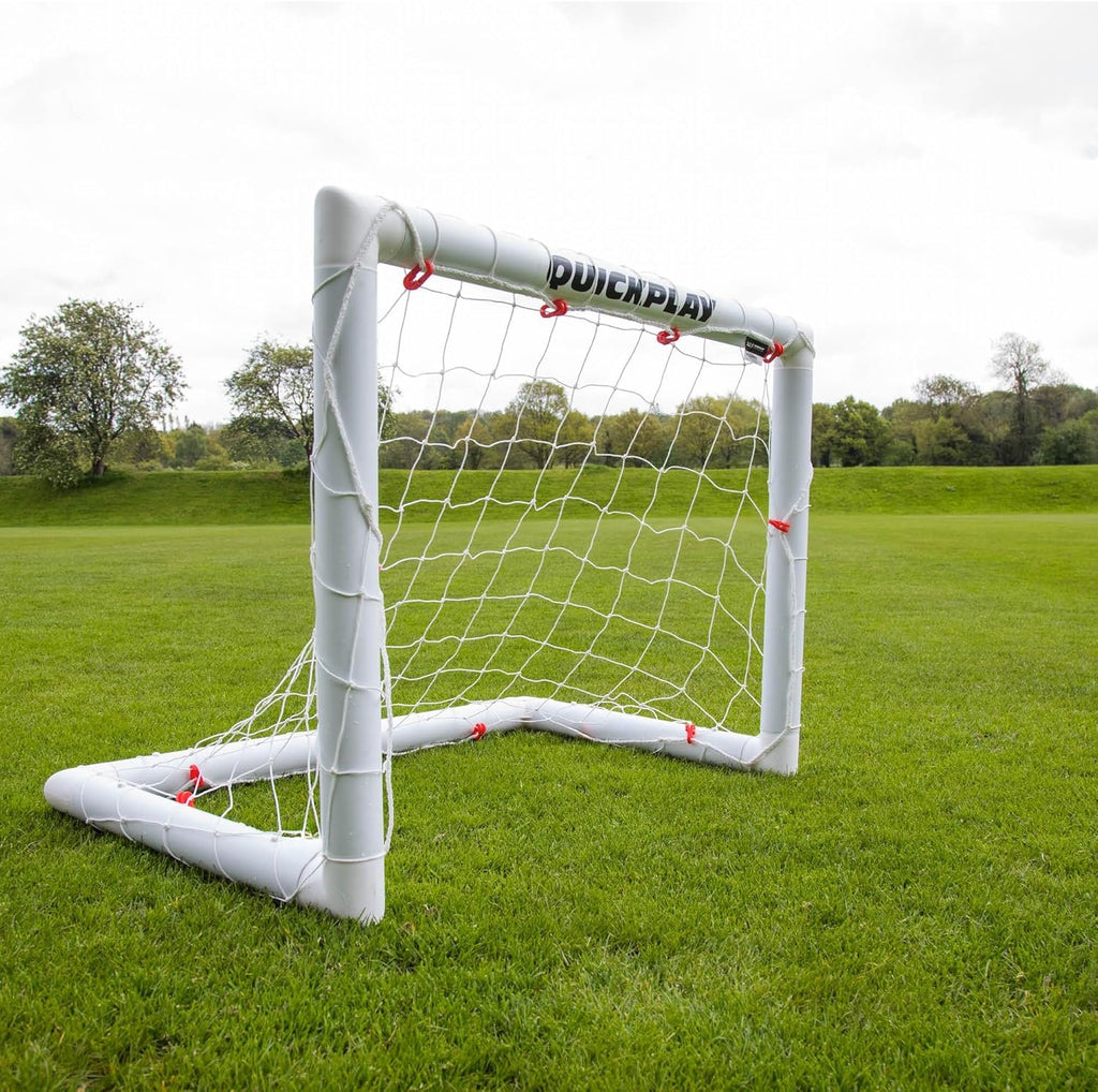 QUICKPLAY Q-Fold Soccer Goal - Portable & Weatherproof Design | 30-Second Setup for Backyard Fun
