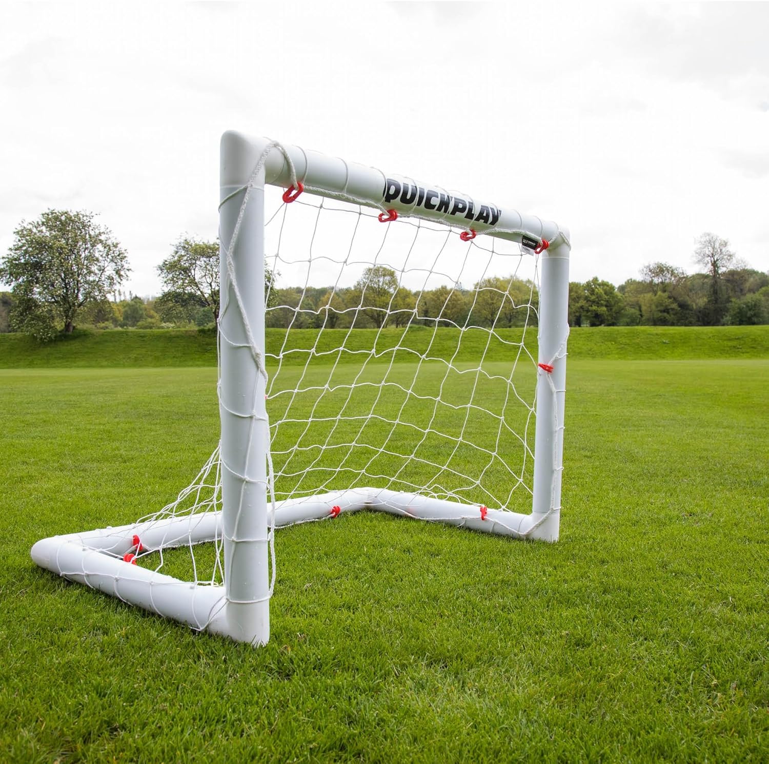 QUICKPLAY Q-Fold Soccer Goal - Portable & Weatherproof Design | 30-Second Setup for Backyard Fun
