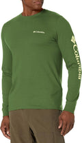 Columbia Men's Americana Saltwater Fish Flag Long Sleeve Shirt - Comfortable & Stylish