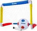 Franklin Sports Kids Soccer Goal - Complete Set with Ball & Pump | 24" x 16" Size