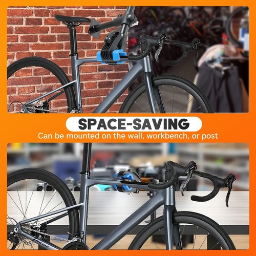 weyleity Bike Repair Stand | Bench Mount Bike Work Stand Bicycle Maintenance Rack Workstand for Road & Mountain Bikes – Adjustable Bicycles Maintenance Rack Bike Clamp for Home Repair