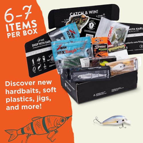 Catch Co Mystery Tackle Box PRO - Premium Bass Fishing Kit | Freshwater Largemouth & Smallmouth Lures