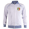 Italy/Italia Jacket Retro Football Tracksuit Zipped Jacket Men Top - XXL White