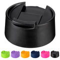 Prurex Flip Lid for Hydro Flask 12 16 18 20 32 40 64 oz Wide Mouth Bottle,Replacement Lid for Hydroflask,Thermoflask,Iron Flask and More 2.28" Wide Mouth Bottles(Black 1 Pack