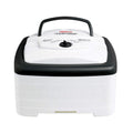 Nesco FD-80A Square Shaped Food Dehydrator, For Snacks, Fruit, Beef Jerky, White