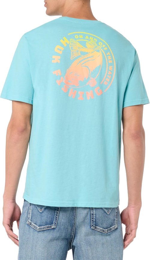 HUK Men's Fishing Tee - Quick-Dry Performance Short Sleeve Shirt for Ultimate Comfort