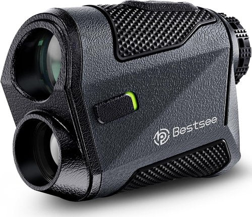 Bestsee Golf Rangefinder - High-Precision 1500 Yards Laser Finder with Slope, 7X Magnification & USB-C Rechargeable