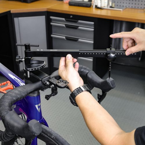 Mimoke Professional Road Bike Shifter Adjustment Tool Aluminum Alloy Black Anodized, Fits 340-460mm Drop Bars – Essential for Bike Shops & Enthusiasts