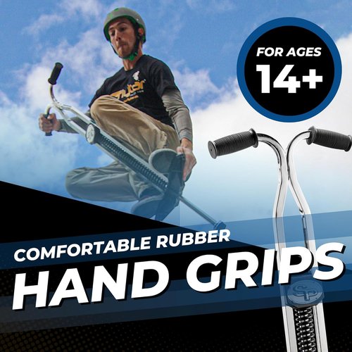 Flybar Super Pogo Stick | High Jumping & Tricks for Kids & Adults 14+ | Steel Frame, Supports 120-210 lbs