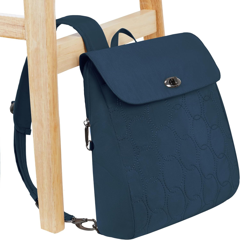 Travelon Anti-Theft Compact Backpack - Secure Design for Travel | Lightweight & Versatile