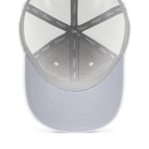 Titleist Tour Performance Mesh Golf Hat, White/Black