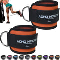 Comfortable Adjustable Ankle Straps - Glute Cuff for Cable Machines | One Size Fits All