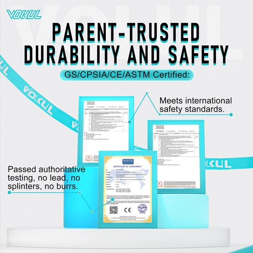 VOKUL Complete Pro Stunt Scooter for Kids, Boys Girls, Teens High Performance Trick Scooter for Skatepark Street – for Ages 6 and Up