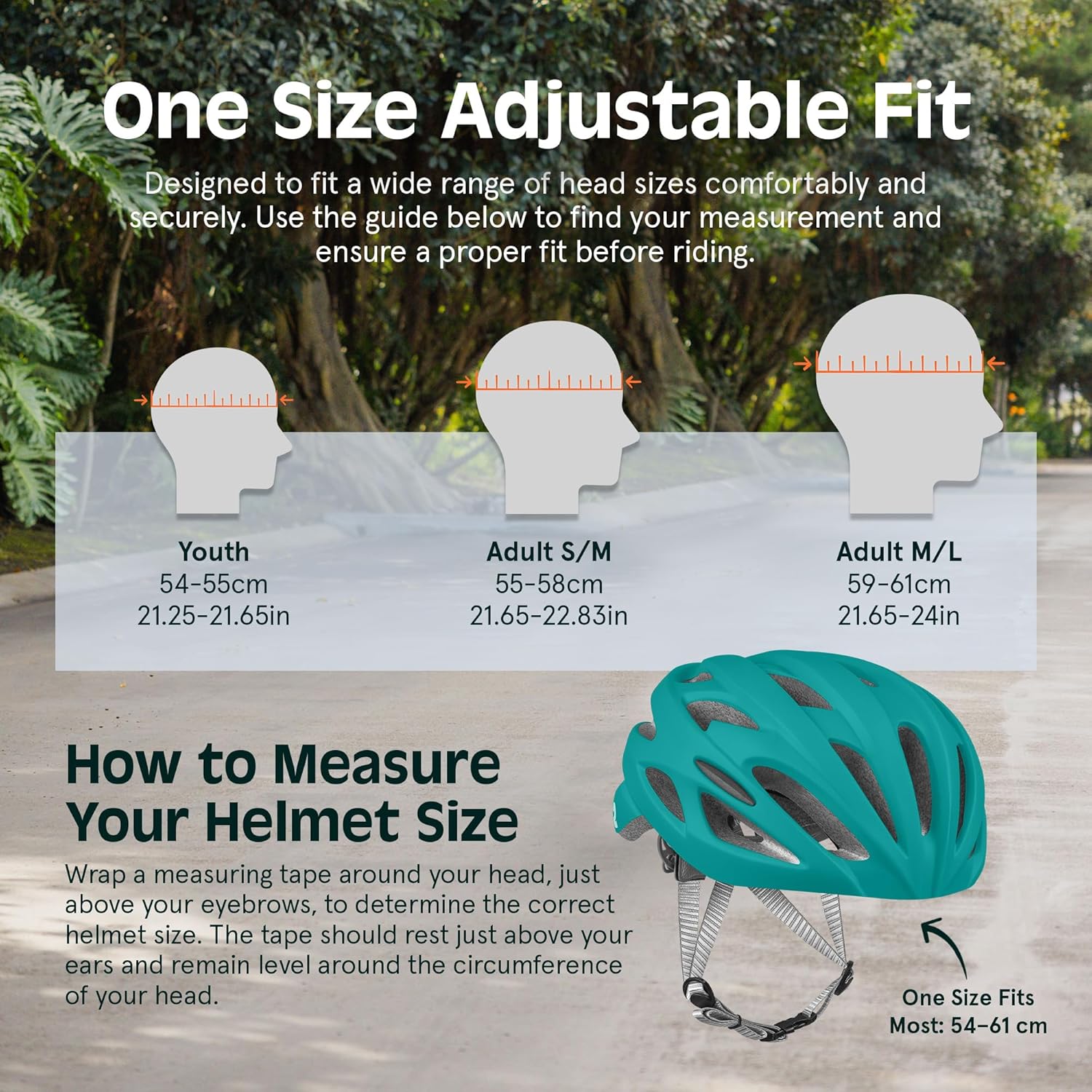 Retrospec Silas Road Bike Helmet - Lightweight & Padded with 24 Air Vents | Adjustable 54-61cm Size & LED Light