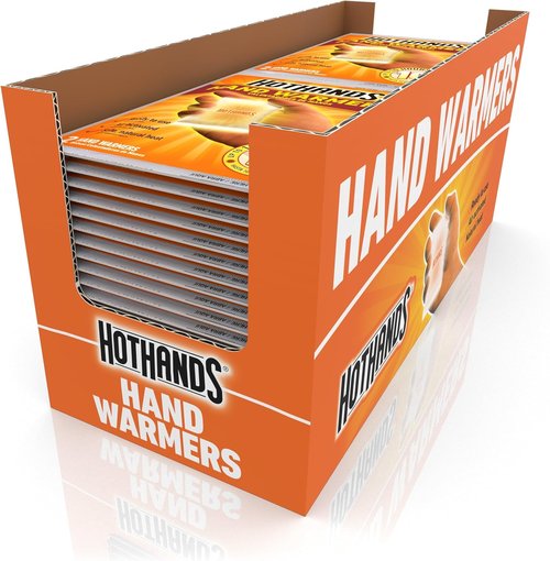 HotHands Hand Warmers - Long-Lasting Odorless Air-Activated Warmers | 40 Pairs for Up to 10 Hours of Heat