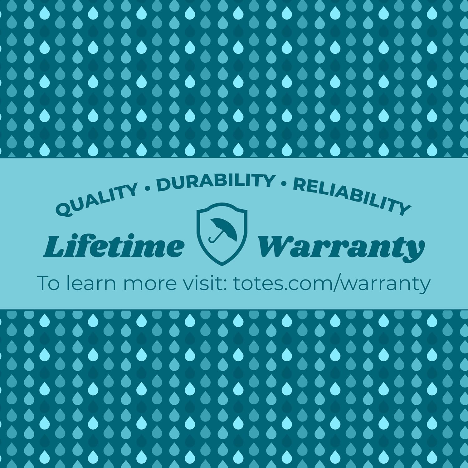 Totes Golf Umbrella - Auto Open, Large Vented Design with UV & Water Repellent Protection