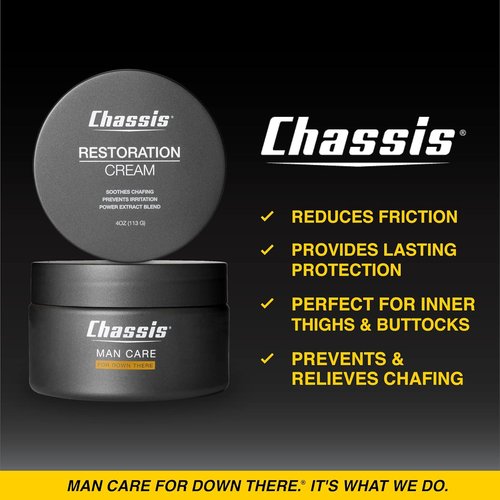 Chassis Restoration Cream - Moisturizing Chafing Relief Solution for All Skin Types