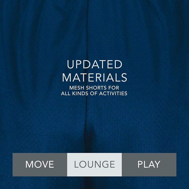 Youth Modified Mesh Shorts - Navy & Medium by Augusta Sportswear