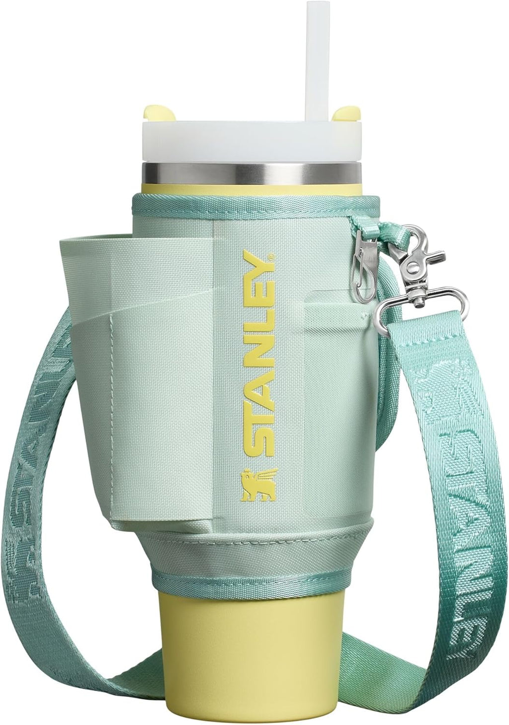 STANLEY All Day Quencher Carry All for 40 oz Tumbler with Handle | Crossbody Bag with Phone Holder Pocket, Card Sleeve & Detachable Strap | Water Bottle Carrier Bag | BPA-Free |