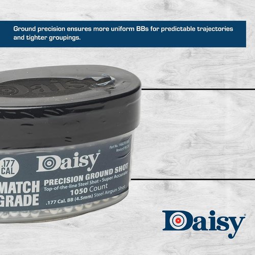 Daisy 515 Steel BBs - .177 Caliber Precision Ground Shots | High Performance for Airguns