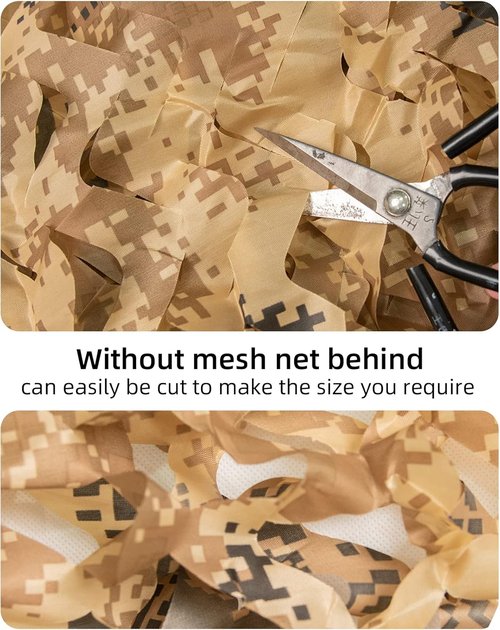 LOOGU Camo Netting, Camouflage Net Blinds Great for Sunshade Camping Shooting Hunting
