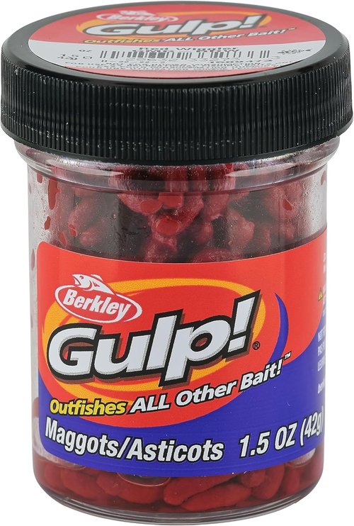 Berkley Gulp! Maggot Fishing Soft Bait - Realistic Design for Effective Catching | 2-Inch Size