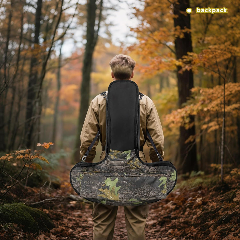 Silfrae Soft Crossbow Case - Padded Protection for Crossbows with Scopes | Tree Camo Design