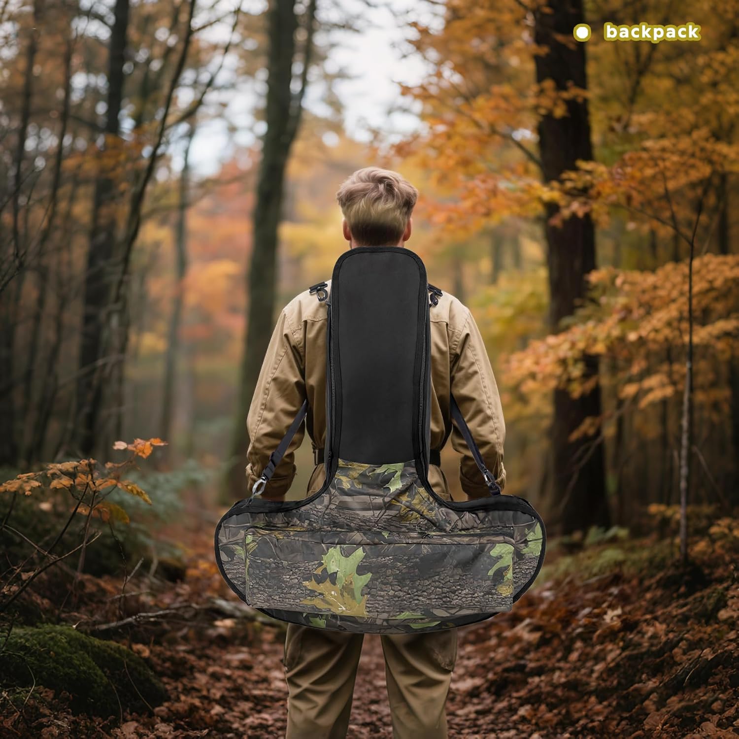 Silfrae Soft Crossbow Case - Padded Protection for Crossbows with Scopes | Tree Camo Design