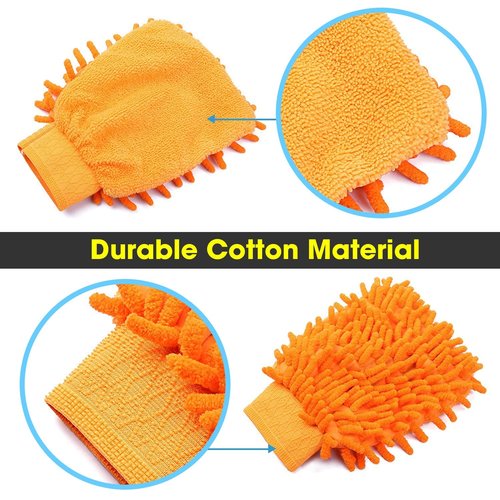 SINGARE 7pcs Bicycle Bike Cleaning Tools Set, Bike Clean Brush Kit Suitable for Mountain, Road, City, Hybrid, BMX and Folding Bike