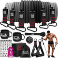 Skiennix Heavy Resistance Bands - 300LBS Exercise Bands with Handles for Strength Training | Home Gym Equipment