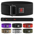 ProFitness 4 Inch Wide Weight Lifting Belt | Workout Belt - Men's Lifting Belt (Black/Red, X-Large)
