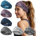 Skiennix Wide Headbands for Women - No Slip Hair Bands for Sports & Yoga | Soft, Stretchy, Sweat-Wicking