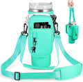 Stanley Water Bottle Carrier Bag - Insulated Neoprene Holder with Phone Pocket | Adjustable Strap, Pink