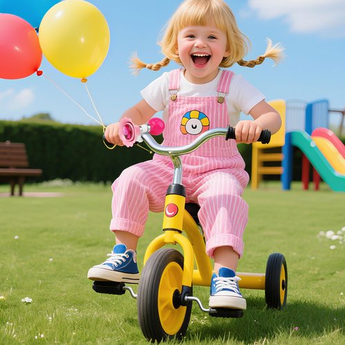 Kids Bike Horn, Bike Horn Pink for Kids, Bicycle Bell for Girls Boys (Pink)
