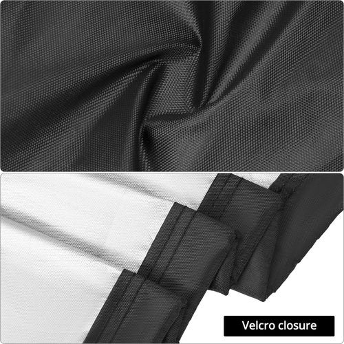 QWORK All-Weather Treadmill Cover, 420D Polyester Oxford with PU Coating, 79" x 60" x 38", Waterproof, UV-Resistant