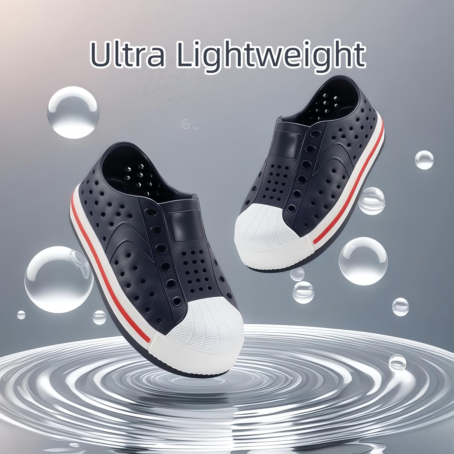 Regine Switzerland Toddler Water Shoes - Quick-Dry Non-Slip Aqua Sandals for Boys & Girls