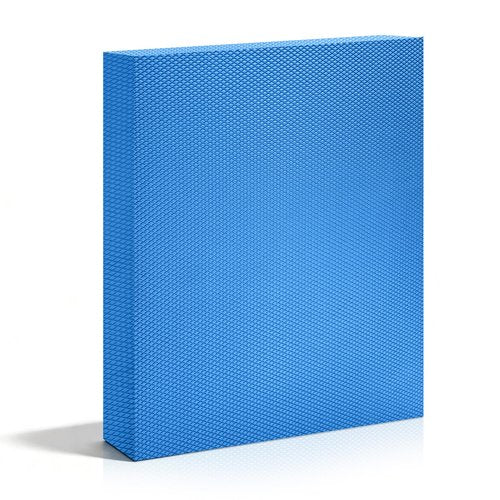 Corsiampoo Foam Balance Pad-15.6x13x2 Inches Stability Trainer Pad, Non-Slip&Stability, Exercise Balance Pads for Physical Therapy, Yoga, Dancing Balance Training, Pilates and Fitness, Blue