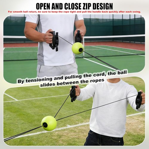 Hikeen Baseball Batting Trainer - Hitting Practice Equipment with 20m Rope | Outdoor Rebound Swing Trainer for All Ages