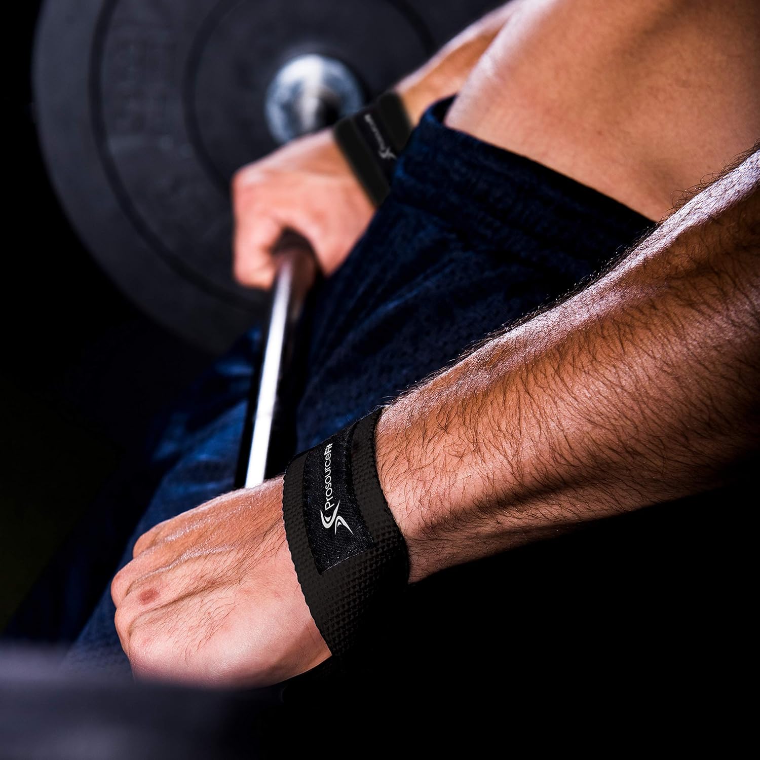 ProsourceFit Weight Lifting Straps - Adjustable Cotton for Enhanced Grip | Unisex Design