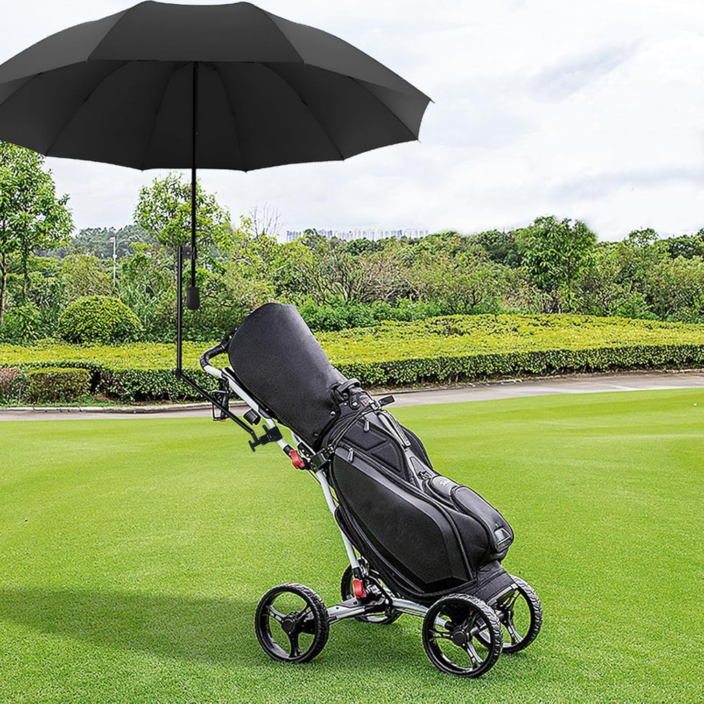 XLINGZA Beach Umbrella - UPF 50+ Protection with Adjustable Universal Clamp