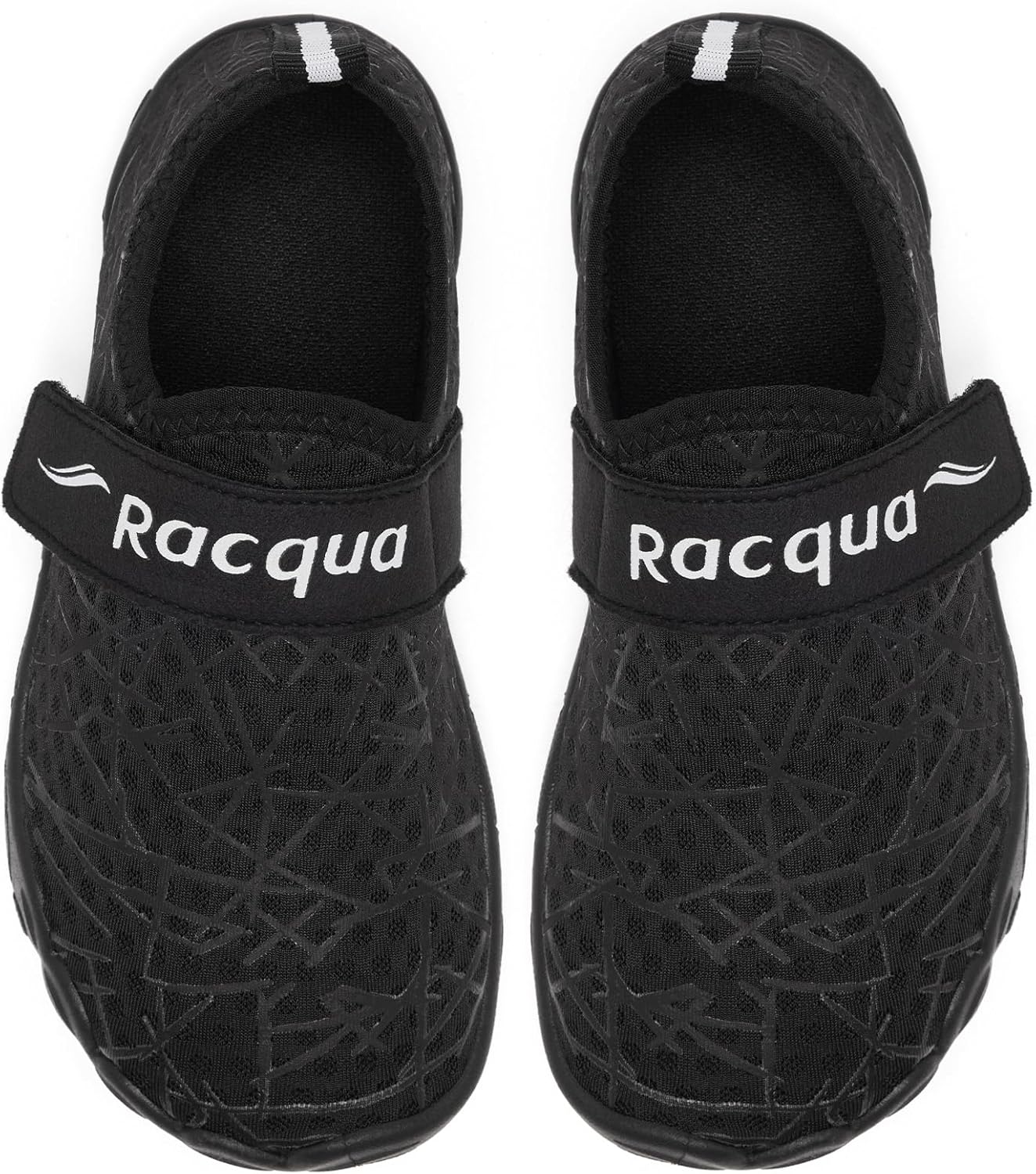 Racqua Kids Water Shoes - Non-Slip Quick Dry Aqua Shoes for Beach & Pool | Lightweight for Boys & Girls