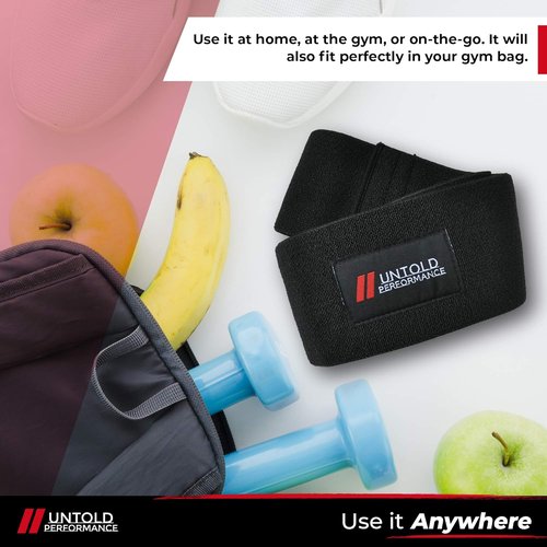 Heavy Resistance Bands - Premium Hip Bands for Strength, Flexibility & Glute Workouts