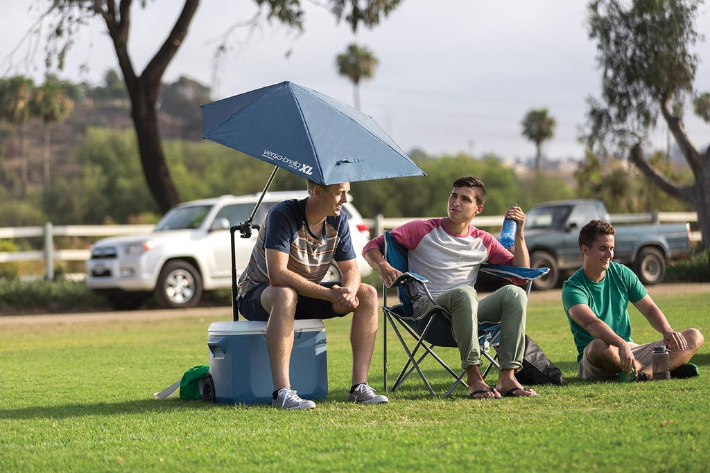 Sport-Brella Versa-Brella Adjustable SPF 50+ Umbrella with Universal Clamp - Perfect for Outdoor Use