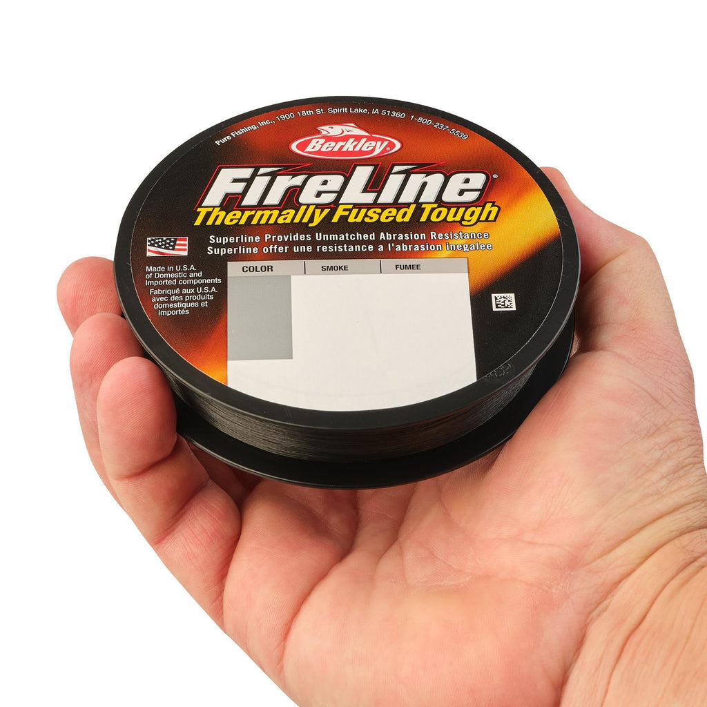 Berkley FireLine Superline Fishing Line, Crystal, 6lb, 2.7kg, 125yd, 114m, Suitable for Freshwater Environments