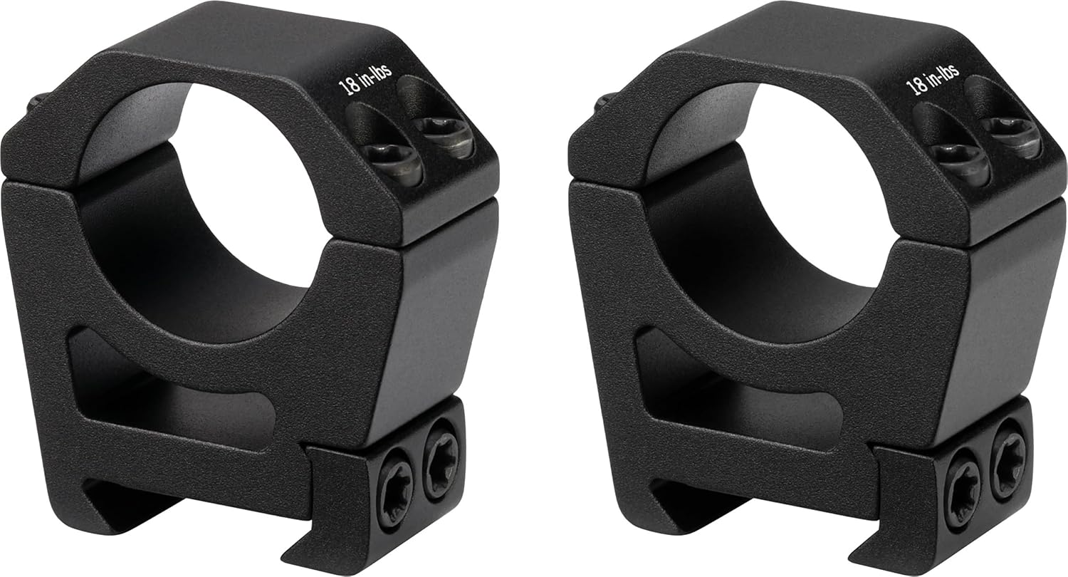 Vortex Sport Riflescope Rings - Picatinny & Weaver Compatible - Lifetime Warranty Included