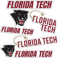 Officially Licensed Florida Tech Panthers Sticker Sheet - Desert Cactus