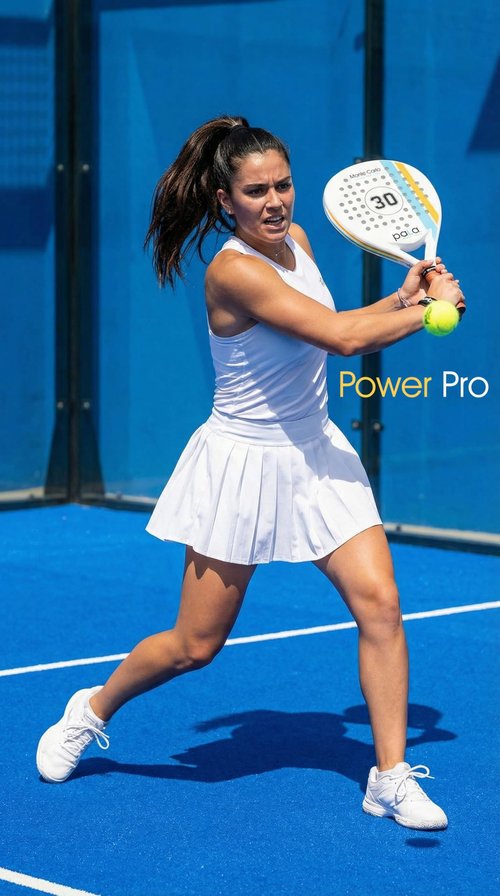 P.ala Montecarlo 360g Full Power Carbon Padel Racket – 100% Carbon Fiber Frame, 3D Spin Texture, EVA Memory Flex Core, Lightweight 350–360g Design, Racing-Inspired, Designed in California
