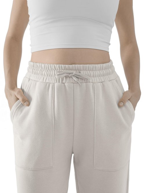 DITOK 3 Pack Sweatpants for Women Fleece Lined High Waisted Joggers with Pockets Baggy Comfy Lounge Pants