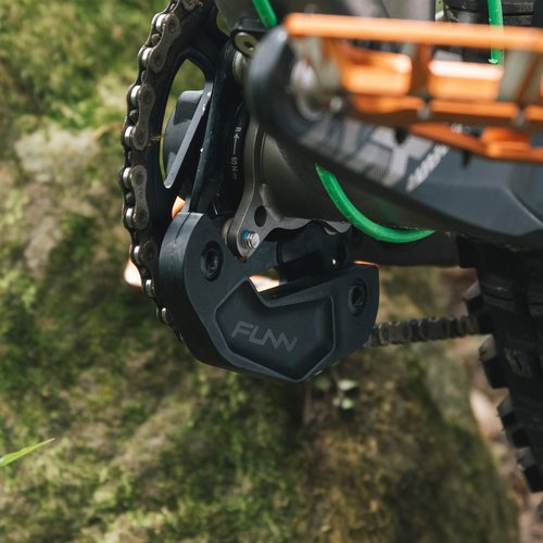 Funn Zippa Lite Bash Guard, 34-36T, ISCG05 Mount, Mountain Bike Chainring Protector