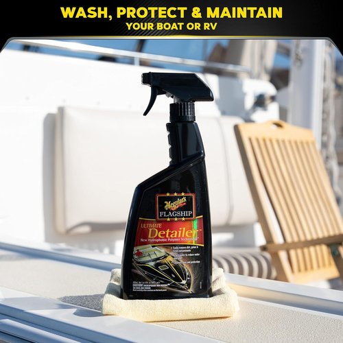 Meguiar's Boat Cleaning Kit - Premium Marine-Grade Essentials for Your Boat or RV